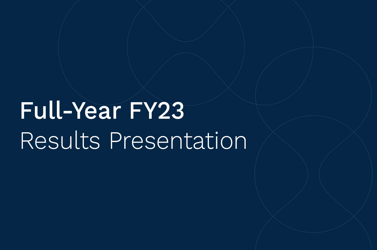 Full year FY23 Results